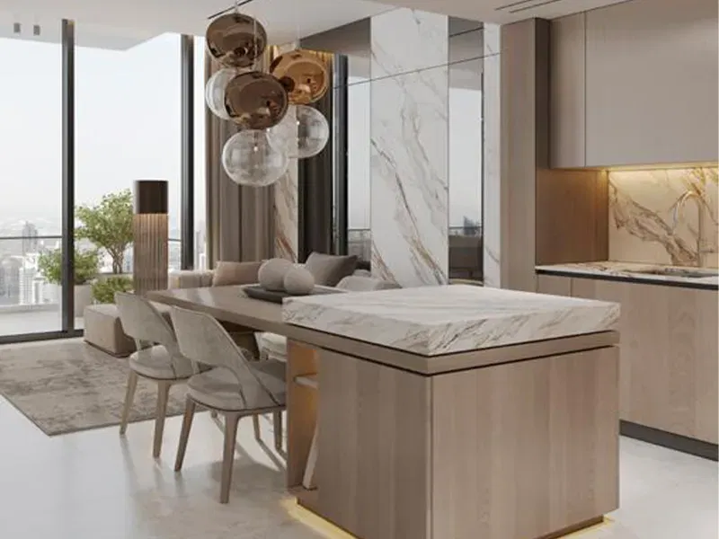 شقة فاخرة مفروشة بالكامل مكونة من غرفة نوم واحدة للبيع في هاموك بارك، وصل جيت معرض 2