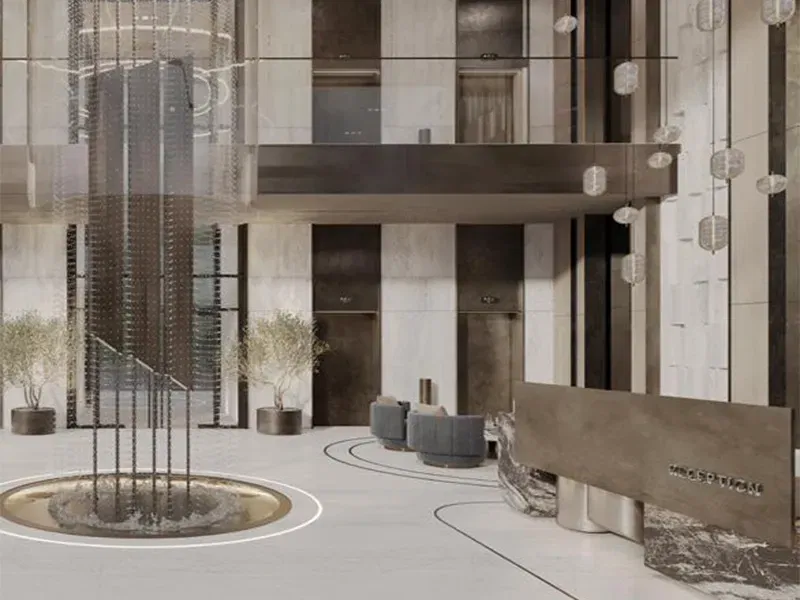 شقة فاخرة مفروشة بالكامل مكونة من غرفة نوم واحدة للبيع في هاموك بارك، وصل جيت معرض 15