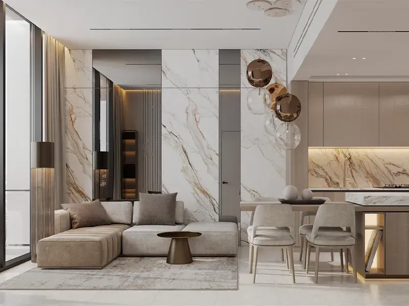 شقة فاخرة مفروشة بالكامل مكونة من غرفة نوم واحدة للبيع في هاموك بارك، وصل جيت معرض 7