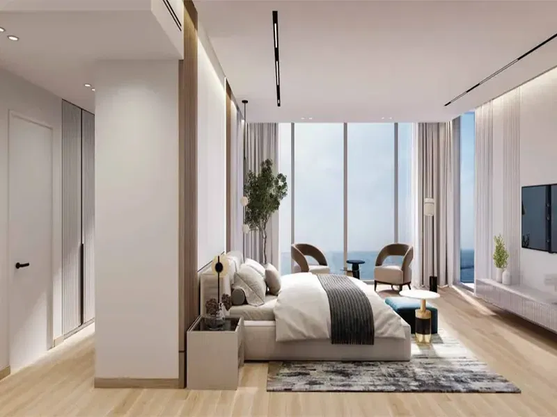 شقة مفروشة بغرفة نوم واحدة مطلة على البحر للبيع في هاتيمي ريزيدنسز، جزر دبي معرض 1