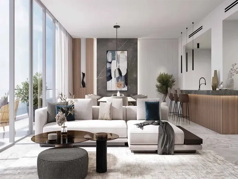 شقة مفروشة بغرفة نوم واحدة مطلة على البحر للبيع في هاتيمي ريزيدنسز، جزر دبي معرض 2