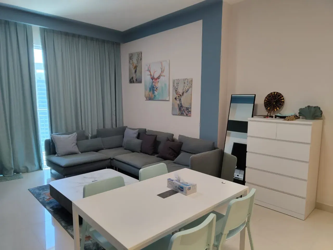 شقة مفروشة للإيجار في طابق مرتفع مكونة من غرفة نوم واحدة في هاربور فيوز، ميناء خور دبي معرض 24