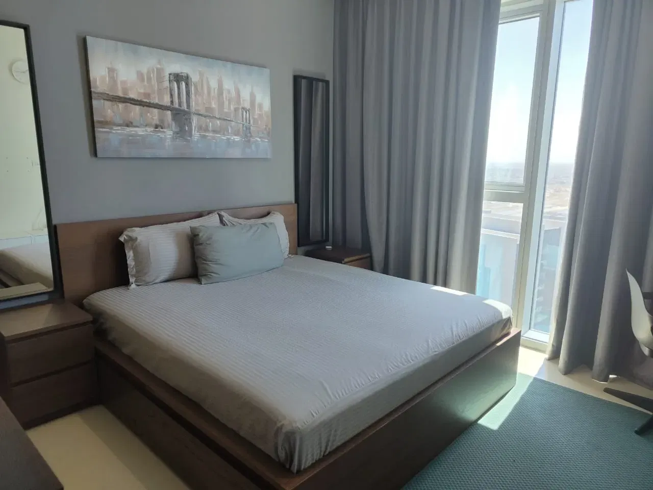 شقة مفروشة للإيجار في طابق مرتفع مكونة من غرفة نوم واحدة في هاربور فيوز، ميناء خور دبي معرض 23