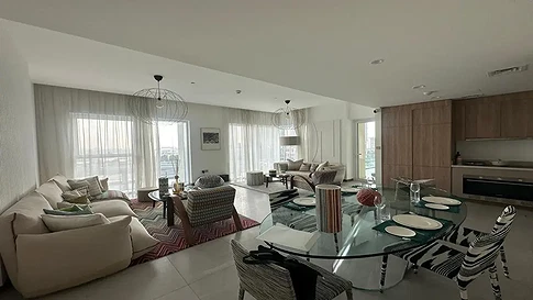 Меблированная квартира с 3 спальнями и видом на канал на продажу в Urban Oasis, Business Bay галерея 6