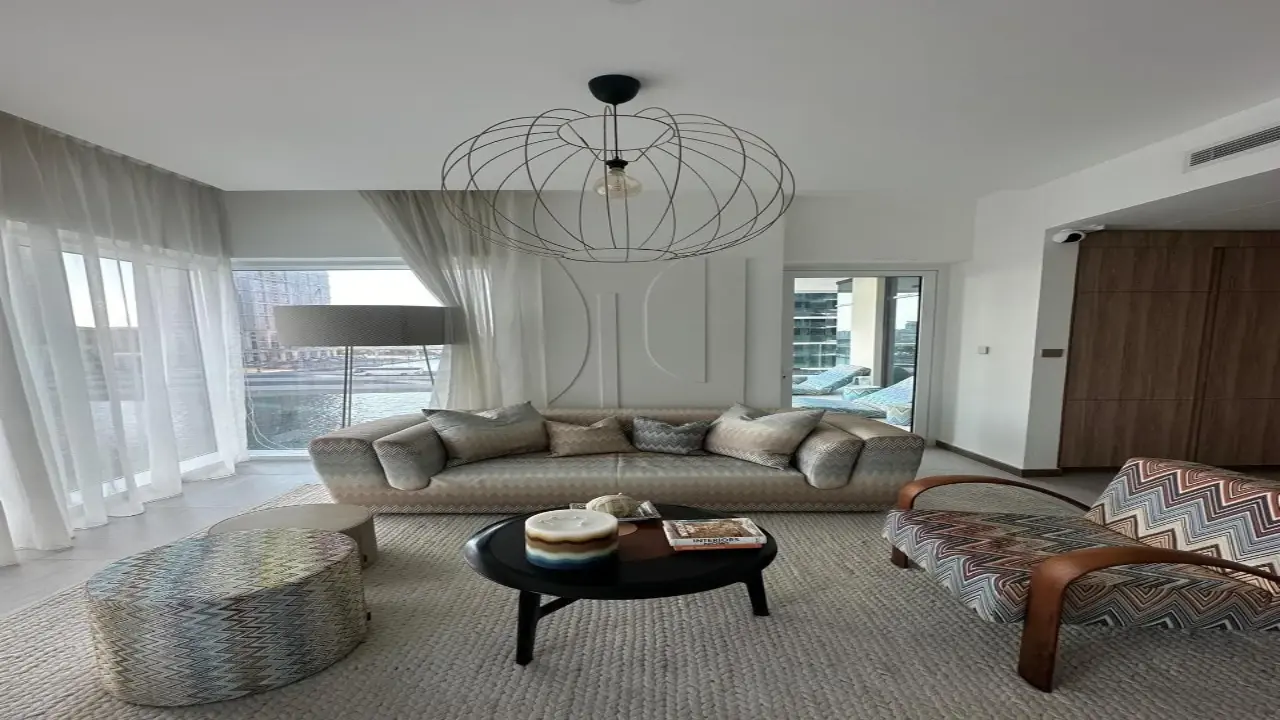 Меблированная квартира с 3 спальнями и видом на канал на продажу в Urban Oasis, Business Bay галерея 5