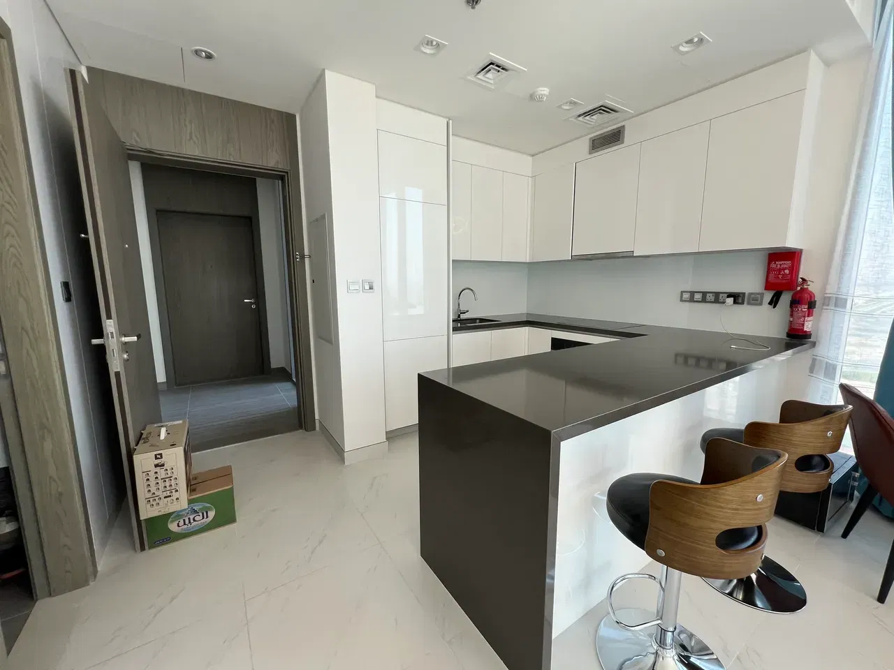 شقة مطورة مكونة من غرفة نوم واحدة في الطابق العلوي للبيع في ريزيدنسز 12، المنطقة الأولى، مدينة محمد بن راشد معرض 23