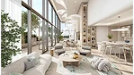 Ultra Luxurious 2-Bedroom High ROI Apartment for Sale in One River Point, Business Bay gallery thumbnail 3