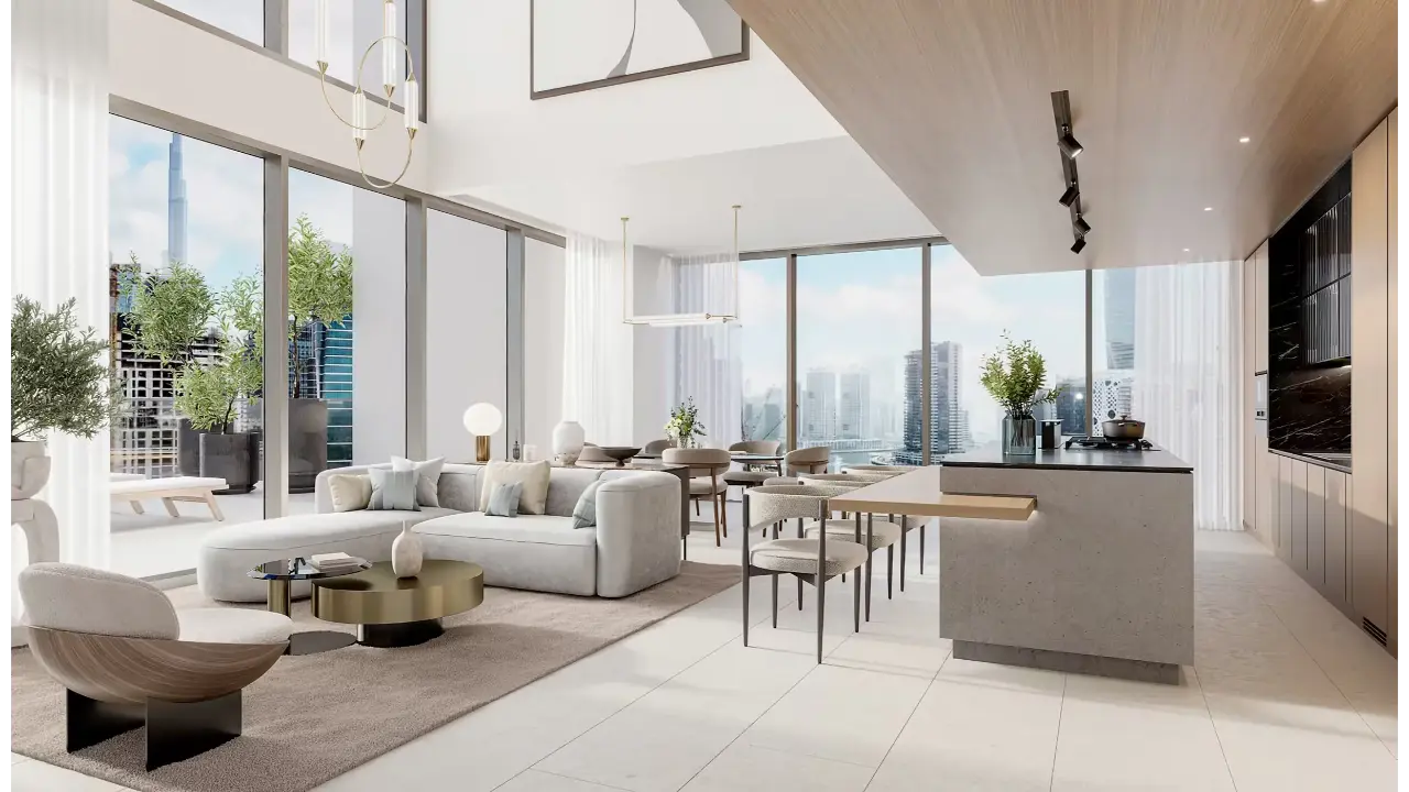 Ультра-роскошные апартаменты с двумя спальнями и высокой рентабельностью инвестиций на продажу в One River Point, Business Bay галерея 2