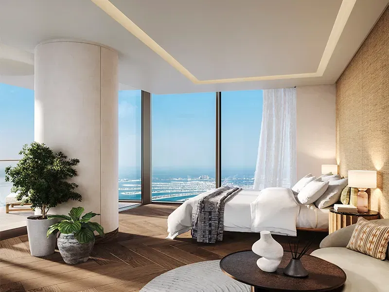 شقة فاخرة بإطلالة على النخيل مكونة من غرفتي نوم للبيع في سيكس سينسز ريزيدنسز، دبي مارينا معرض 16