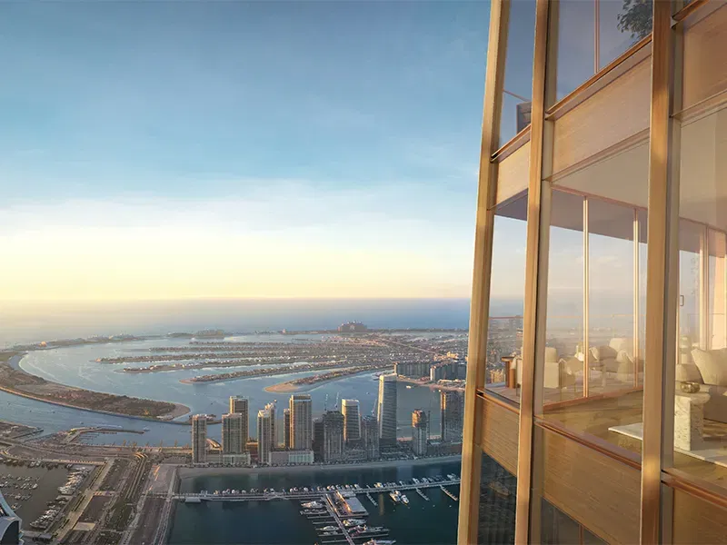 شقة فاخرة بإطلالة على النخيل مكونة من غرفتي نوم للبيع في سيكس سينسز ريزيدنسز، دبي مارينا معرض 9