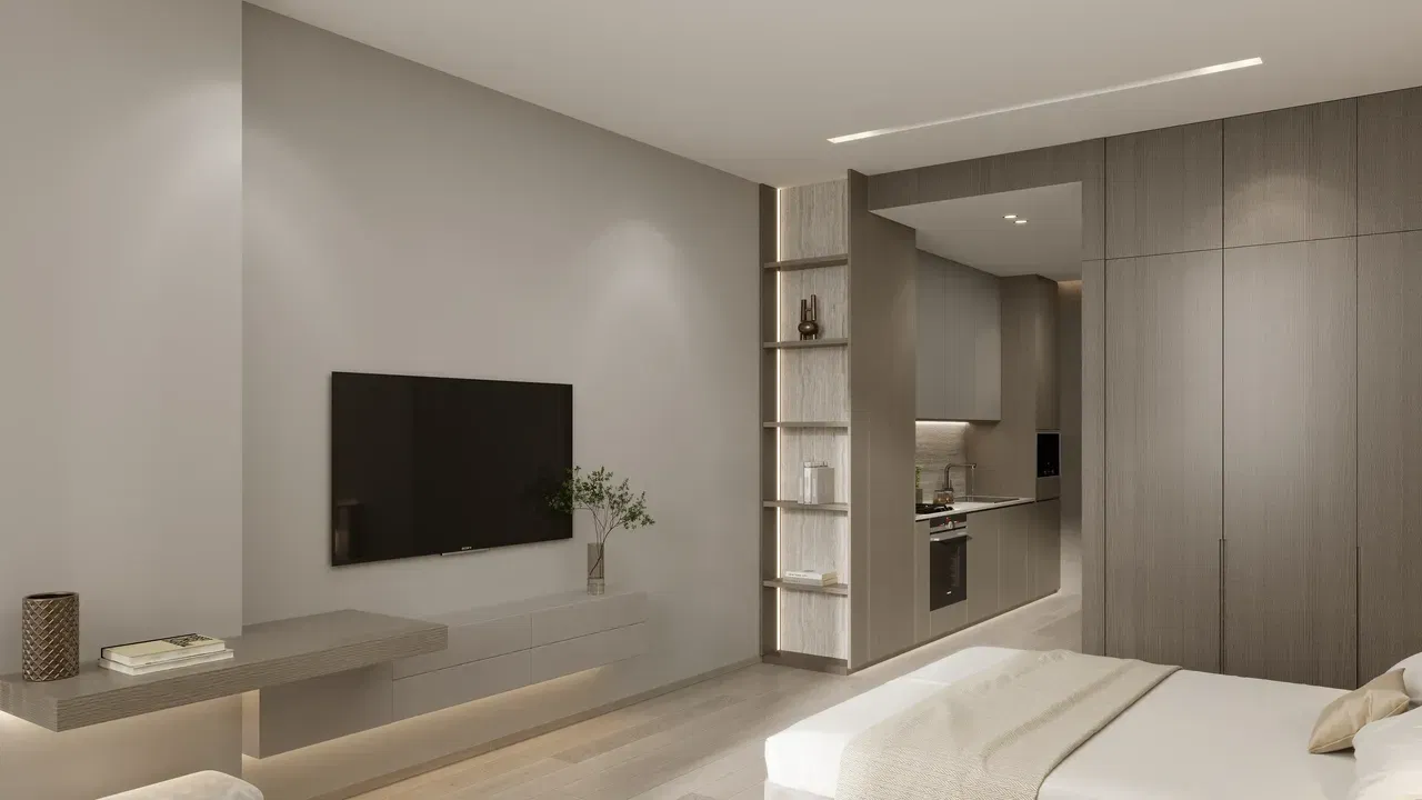 Luxury Studio Apartment for Sale in NAS 3, Arjan Dubai gallery 5