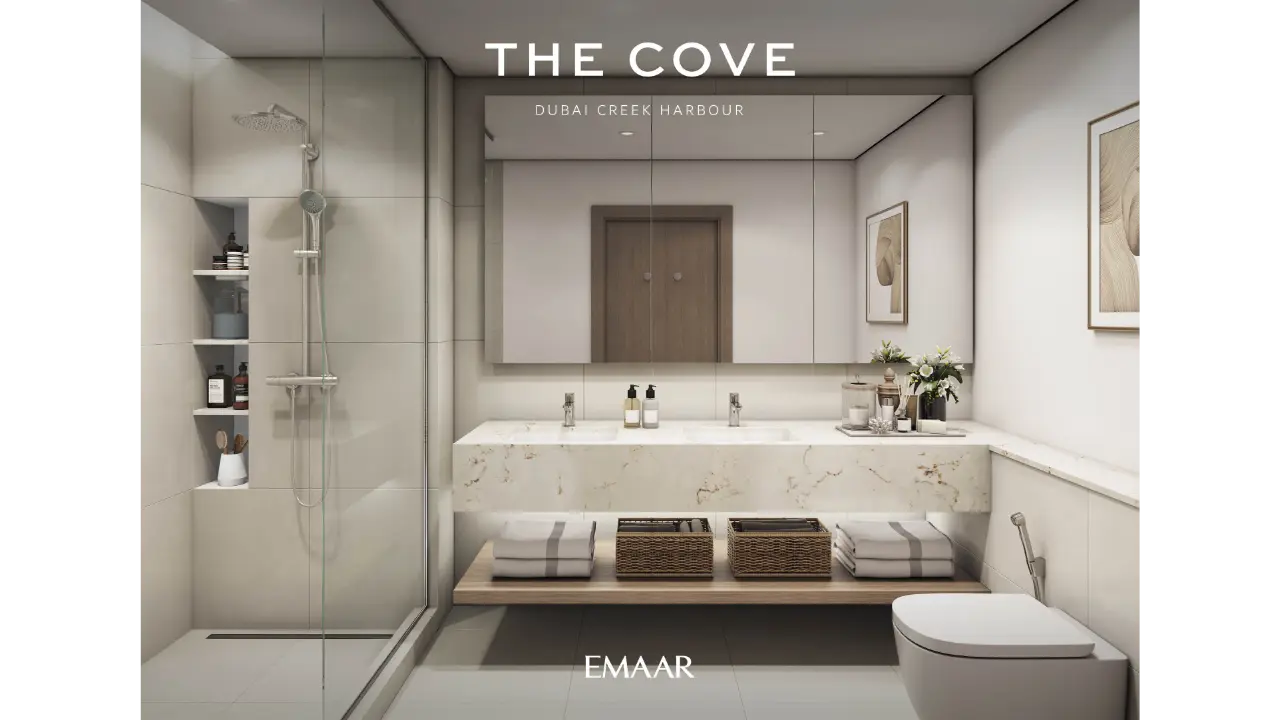 شقة بإطلالة بانورامية للبيع مكونة من غرفتي نوم في ذا كوف، ميناء خور دبي معرض 4