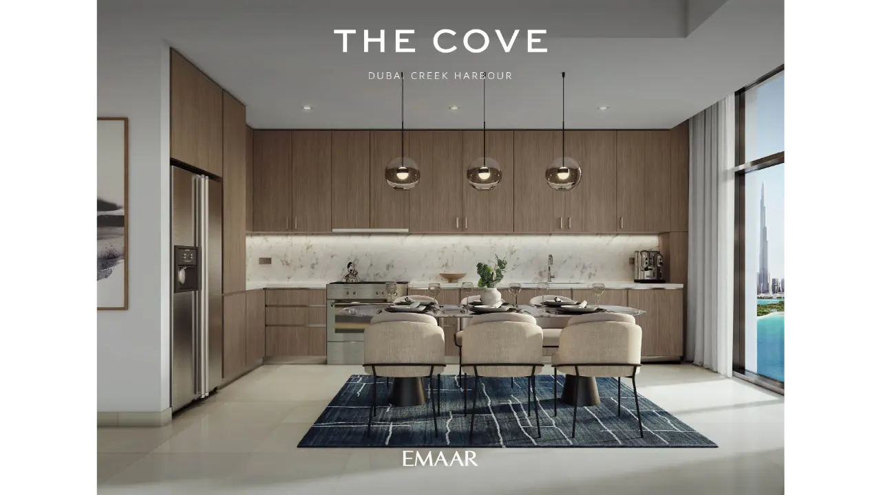 شقة بإطلالة بانورامية للبيع مكونة من غرفتي نوم في ذا كوف، ميناء خور دبي معرض 2