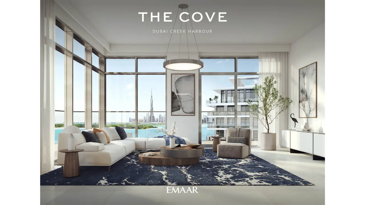 شقة بإطلالة بانورامية للبيع مكونة من غرفتي نوم في ذا كوف، ميناء خور دبي معرض 1