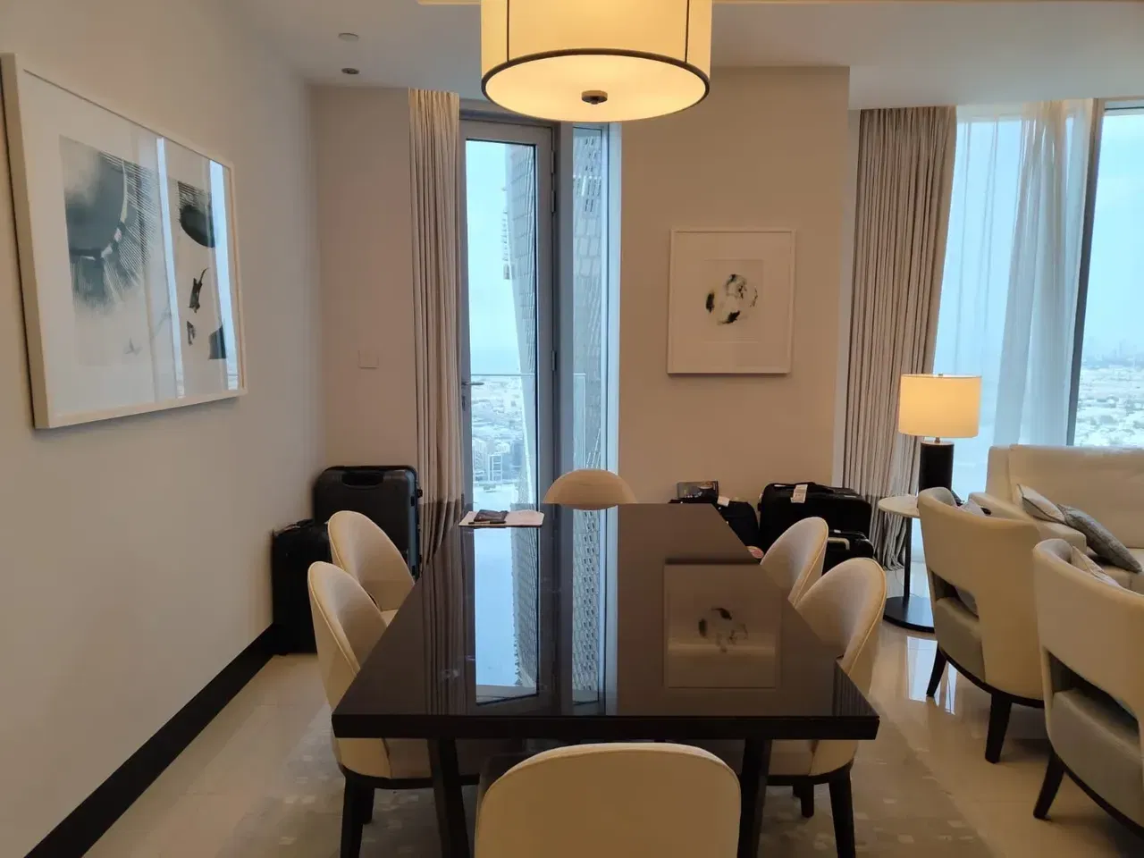 Меблированная квартира с двумя спальнями на верхнем этаже в аренду в Address Residence Sky View галерея 3