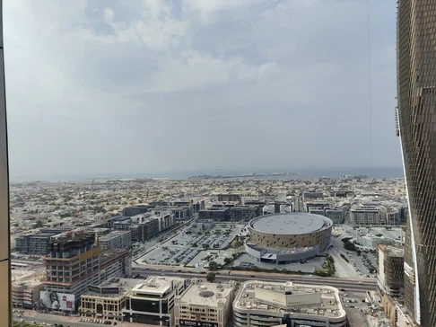شقة مفروشة للإيجار في طابق مرتفع مكونة من غرفتي نوم في أدريس ريزيدنس سكاي فيو معرض 1