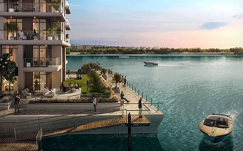 Апартаменты с 3 спальнями и видом на набережную в районе The Cove, Dubai Creek Harbour галерея 4