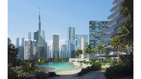 شقة مفروشة بغرفتي نوم مع إطلالات بانورامية للبيع في Bugatti Residences، الخليج التجاري معرض 7