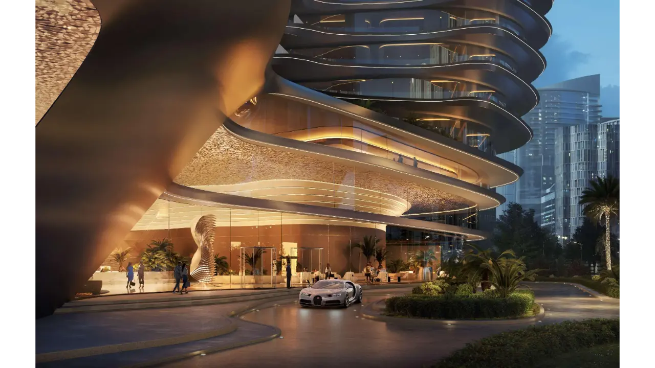 Меблированная квартира с 2 спальнями и панорамным видом на продажу в Bugatti Residences, Business Bay галерея 5