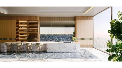 شقة مفروشة بغرفتي نوم مع إطلالات بانورامية للبيع في Bugatti Residences، الخليج التجاري معرض 2