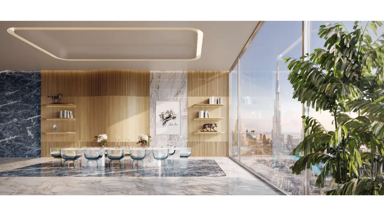 Меблированная квартира с 2 спальнями и панорамным видом на продажу в Bugatti Residences, Business Bay галерея 1