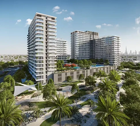 Апартаменты с видом на поле для гольфа в Club Drive Tower B, Dubai Hills галерея 1