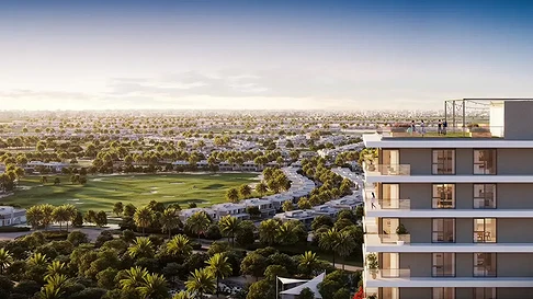 Апартаменты с видом на поле для гольфа в Club Drive Tower B, Dubai Hills галерея 7