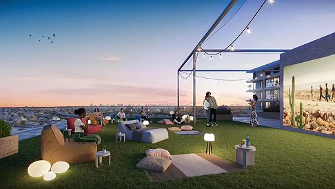 Апартаменты с видом на поле для гольфа в Club Drive Tower B, Dubai Hills галерея 5