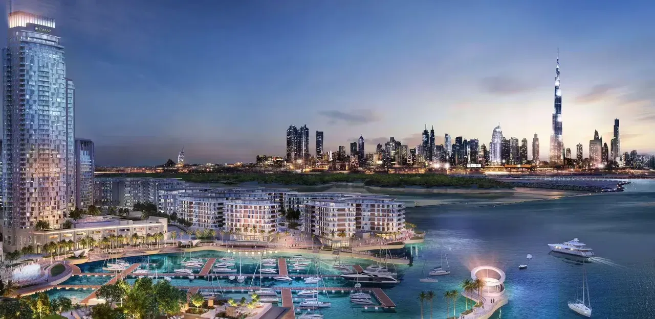 Skyline View 3-Bed Waterfront Apartment in The Cove, Dubai Creek Harbour gallery 3