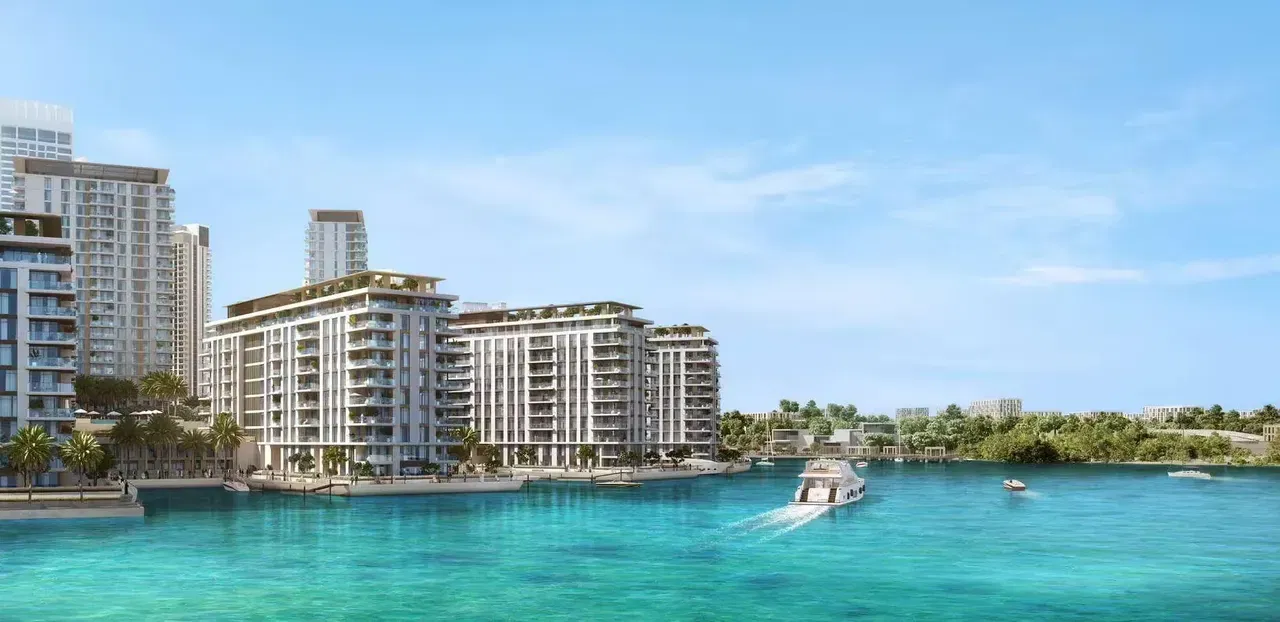 Skyline View 3-Bed Waterfront Apartment in The Cove, Dubai Creek Harbour gallery 1