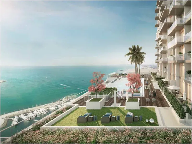 شقة بغرفة نوم واحدة مطلة على البحر مع عائد استثماري مرتفع للبيع في أنوا آريا، مدينة دبي البحرية معرض 3