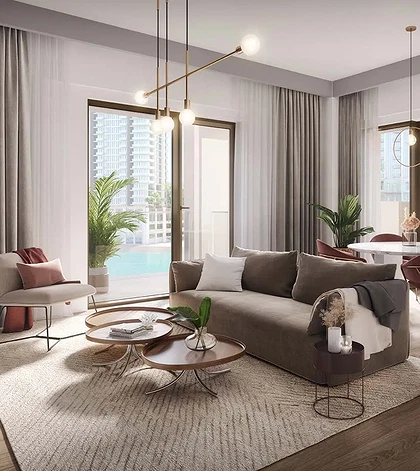 Роскошные апартаменты с 2 спальнями на продажу в комплексе Grove at Creek Beach, Dubai Creek Harbour галерея 7