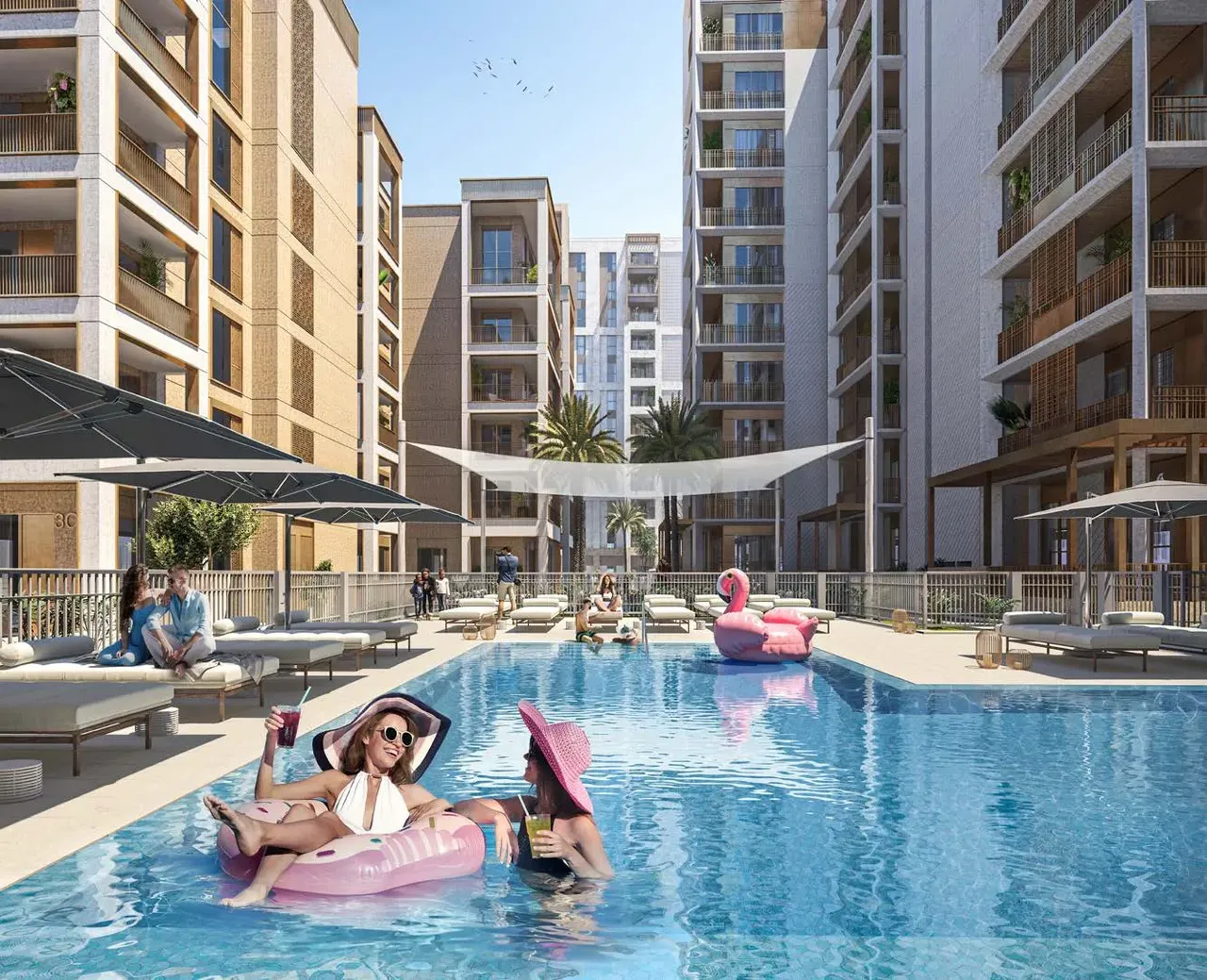 شقة فاخرة مكونة من غرفتي نوم للبيع في جروف آت كريك بيتش، ميناء خور دبي معرض 10