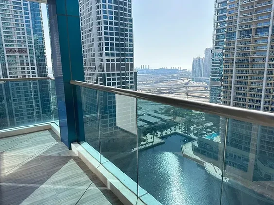 شقة مفروشة بغرفتي نوم مطلة على البحيرة للإيجار في إم بي إل ريزيدنسز، المجموعة K، أبراج بحيرات جميرا