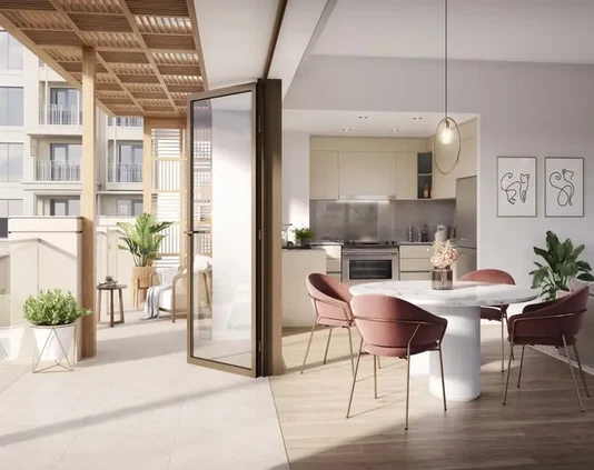 شقة فاخرة مكونة من غرفتي نوم للبيع في جروف آت كريك بيتش، ميناء خور دبي