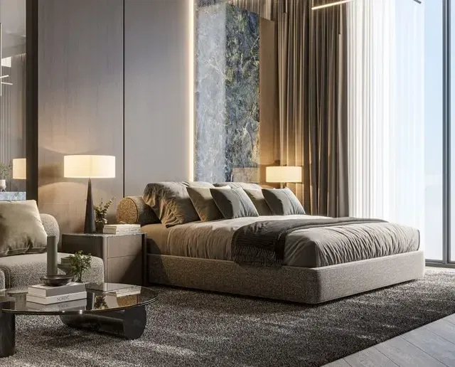 شقة استوديو للبيع في وسط المدينة