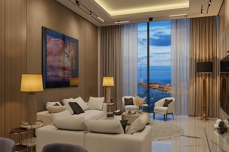 High Floor 1-Bed Sea View Apartment for Sale in Sobha Seahaven Tower A