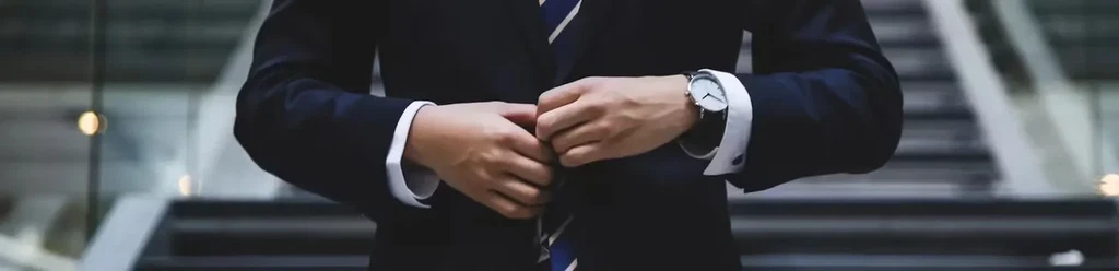 Man standing in coat